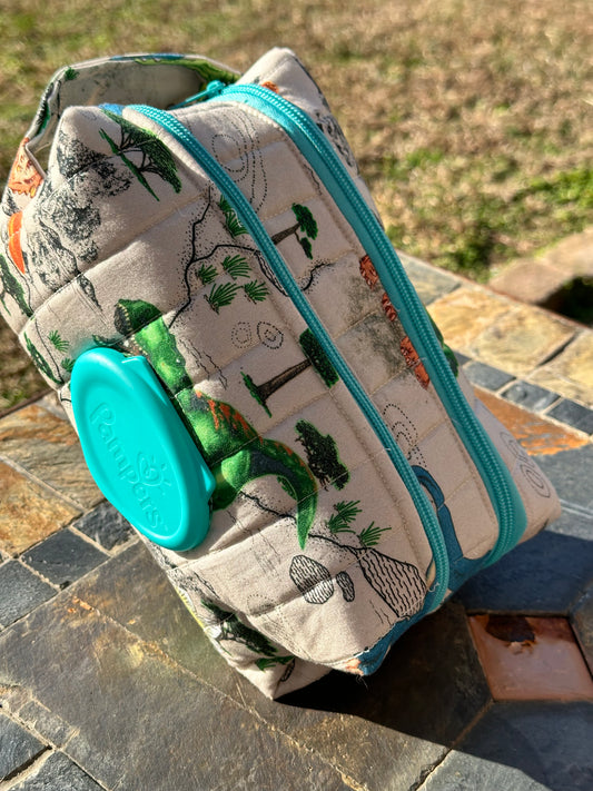 Double zipper Wipes pouch